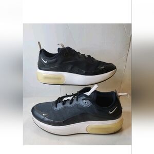 Nike Air Max Dia AQ4312-001 Black Running Shoes Sneakers Black White Women's 8.5
